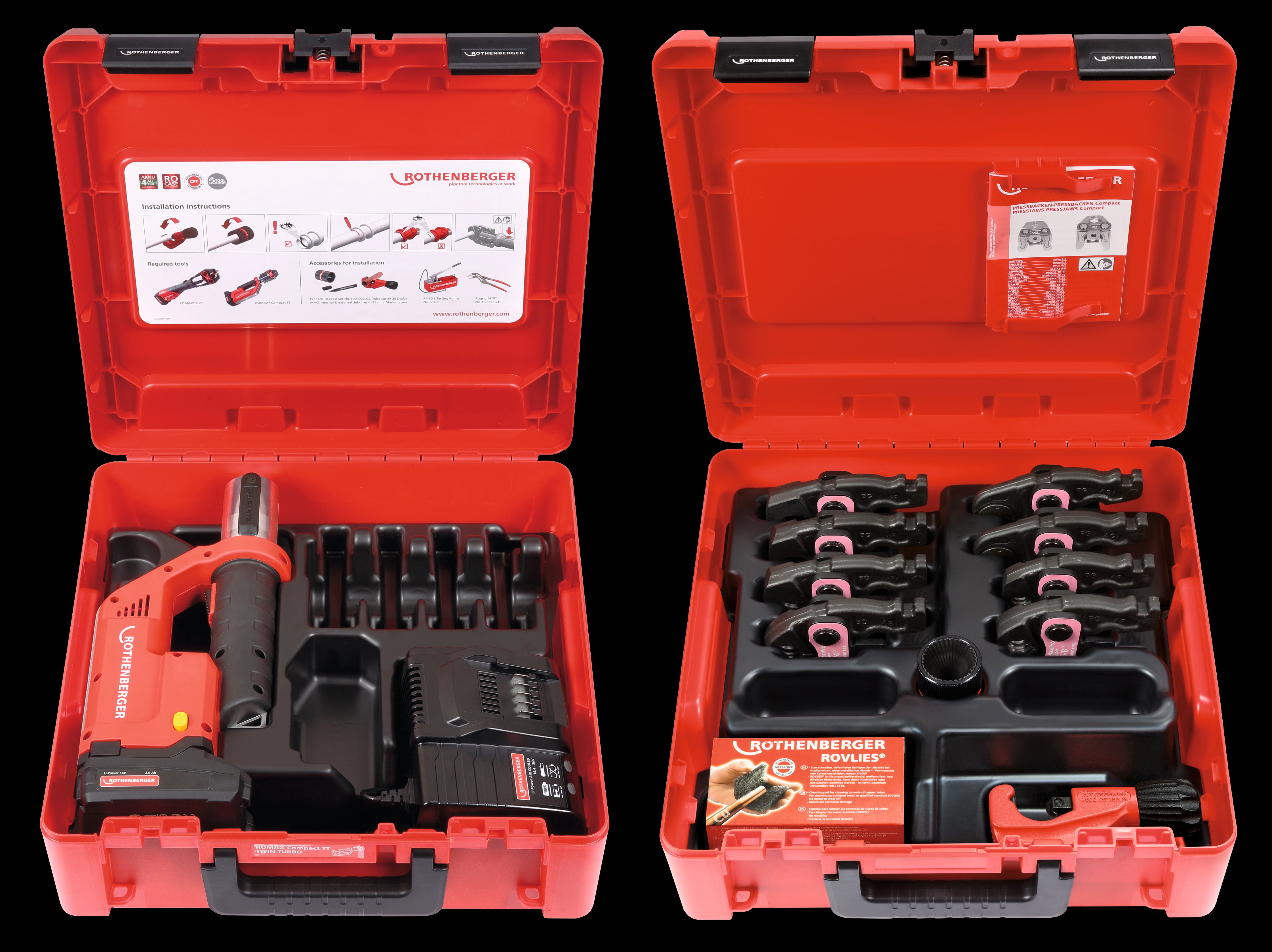 PRESS JAWS - MAXI PRO "FOR HVACR "