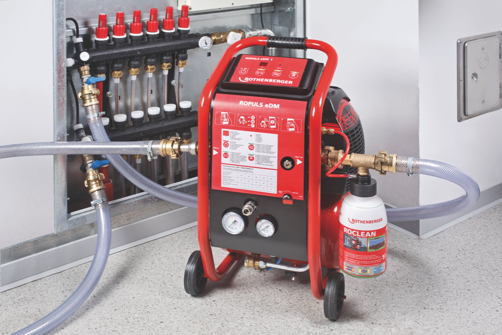 PIPE CLEANING - FLUSHING eDM " CLEANING HEATING SYSTEM & DRINKING WATER PIPES"