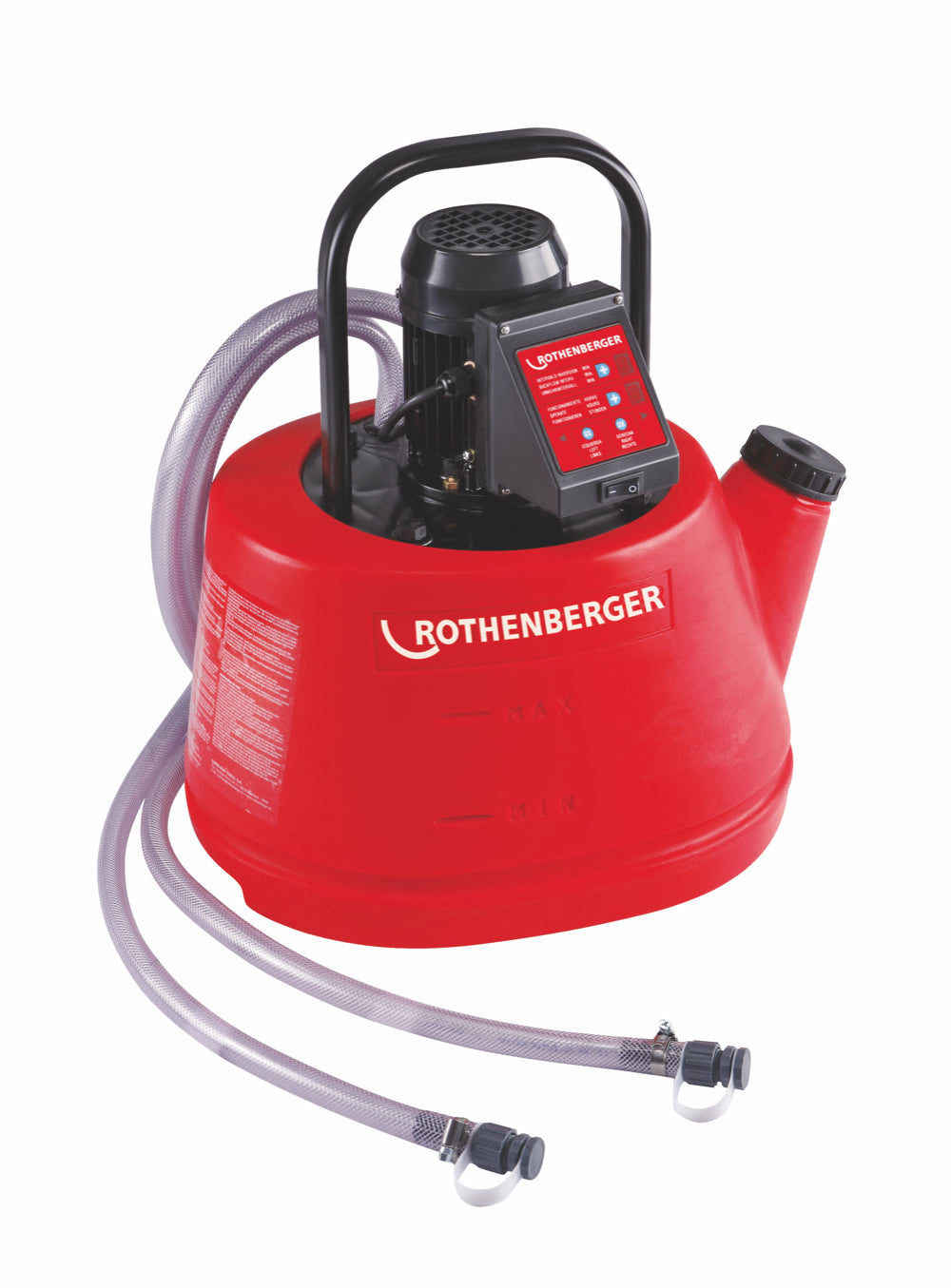 PIPE CLEANING - DECALCIFYING PUMP " DECALCIFYING OF HEAT EXCHANGERS, WATER PIPES, TANKS, HEAT & COOLING SYSTEMS"
