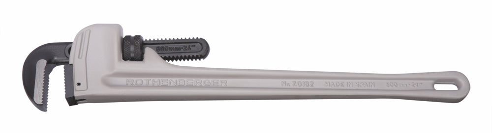 PIPE WRENCHES ALUMINIUM - ONE HANDED STRAIGHT HEAVY DUTY RANGE PIPE DIA : 3/4" TO 8"