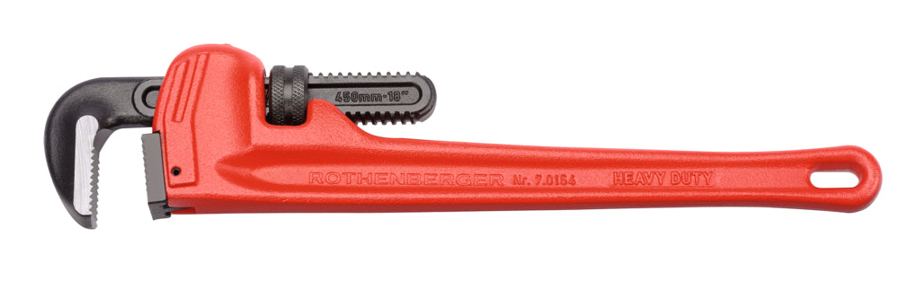 PIPE WRENCHES - ONE HANDED STRAIGHT HEAVY DUTY RANGE PIPE DIA : 3/4" TO 8"