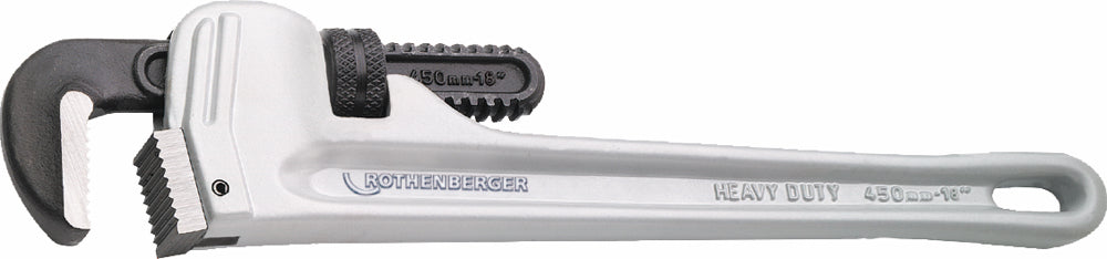 PIPE WRENCHES ALUMINIUM - ONE HANDED STRAIGHT HEAVY DUTY RANGE PIPE DIA : 3/4" TO 8"