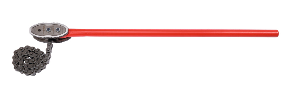 PIPE WRENCHES CHAIN - DOUBLE-SIDED TEETH SURFACE HEAVY DUTY RANGE PIPE DIA : 1.1/2" TO 12"