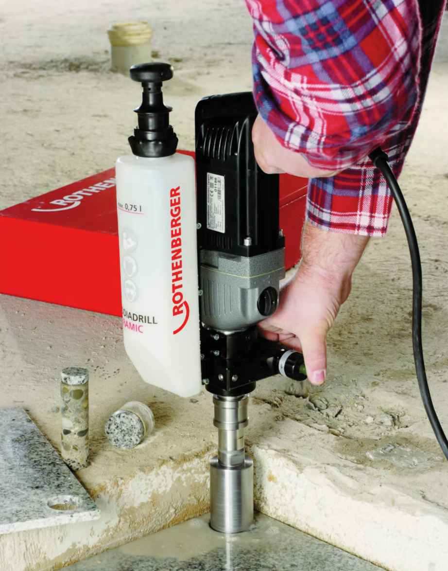 DIAMOND CORING HAND DRILL WET DIA 6MM - 67MM