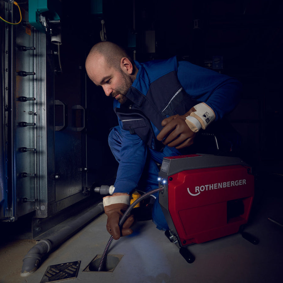 CORDLESS DRAIN CLEANING MACHINE - DIA 20-150MM ( 4/5" - 6" )
