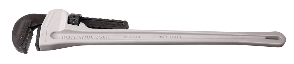 PIPE WRENCHES ALUMINIUM - ONE HANDED STRAIGHT HEAVY DUTY RANGE PIPE DIA : 3/4" TO 8"
