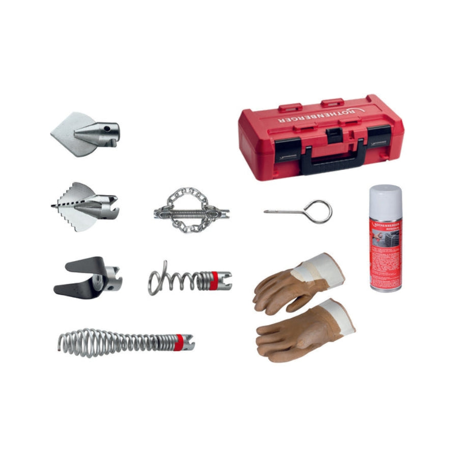 TOOL SET FOR 16MM SPIRAL DIAMETER WITH CASE - 10 PIECES
