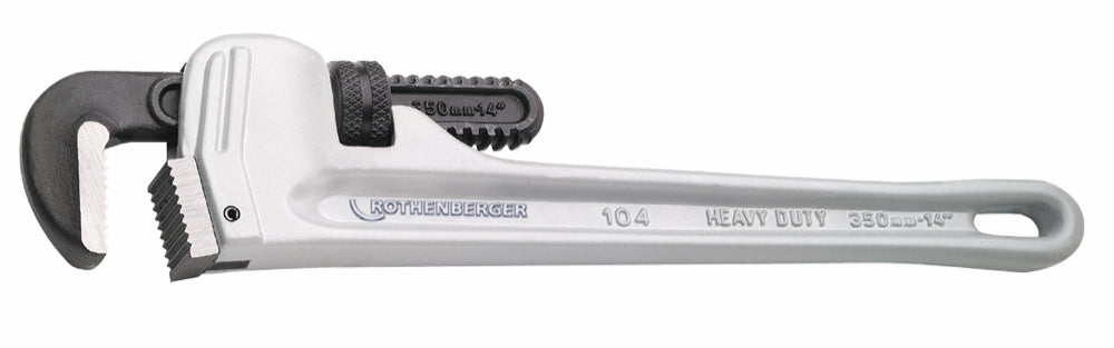 PIPE WRENCHES  ALUMINIUM - ONE HANDED STRAIGHT HEAVY DUTY    RANGE PIPE DIA : 3/4" TO 8"