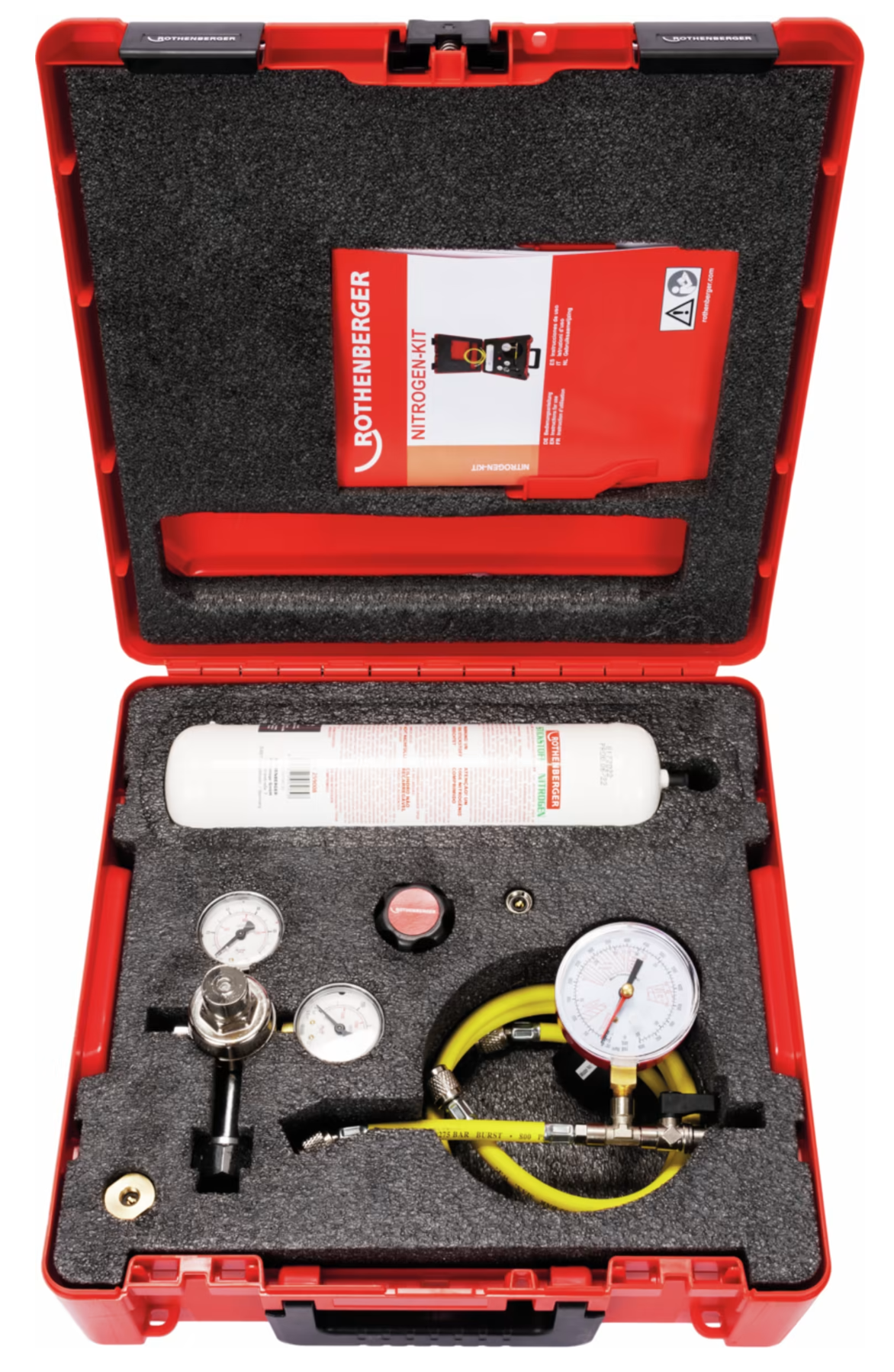 REFRIGERANT LEAK TEST AND DETECTION - "NITROGEN SET"