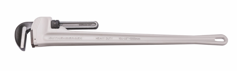 PIPE WRENCHES  ALUMINIUM - ONE HANDED STRAIGHT HEAVY DUTY    RANGE PIPE DIA : 3/4" TO 8"