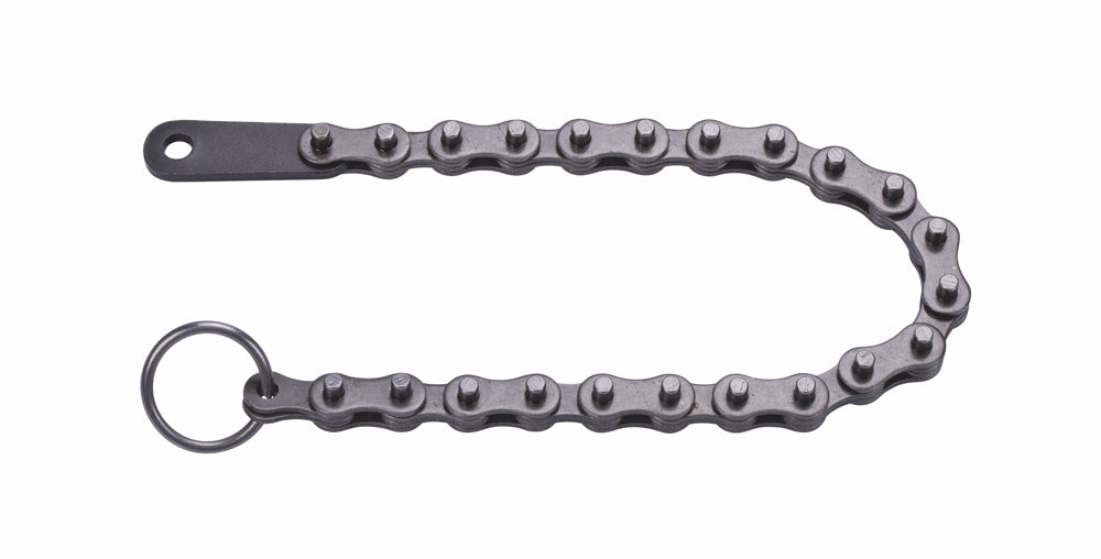 PIPE WRENCHES CHAIN - DOUBLE-SIDED TEETH SURFACE HEAVY DUTY    RANGE PIPE DIA : 1.1/2" TO 12"