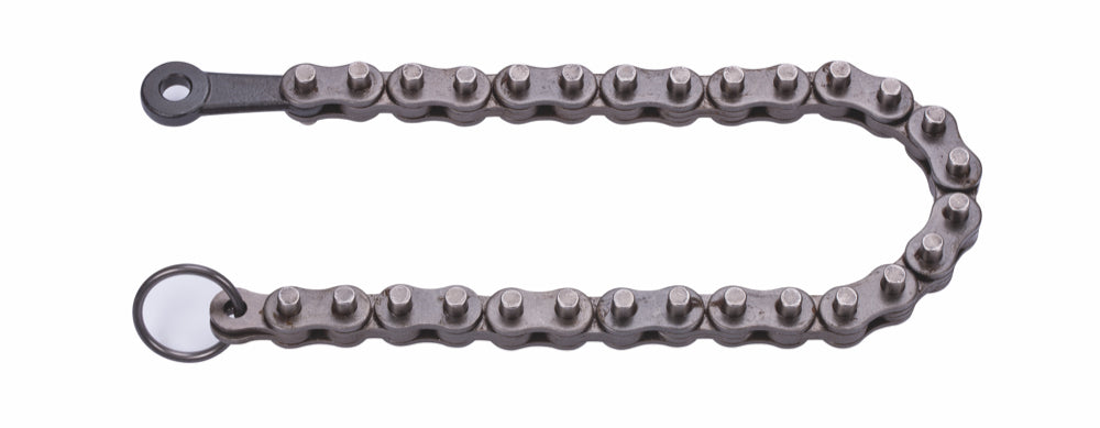 PIPE WRENCHES CHAIN - DOUBLE-SIDED TEETH SURFACE HEAVY DUTY    RANGE PIPE DIA : 1.1/2" TO 12"