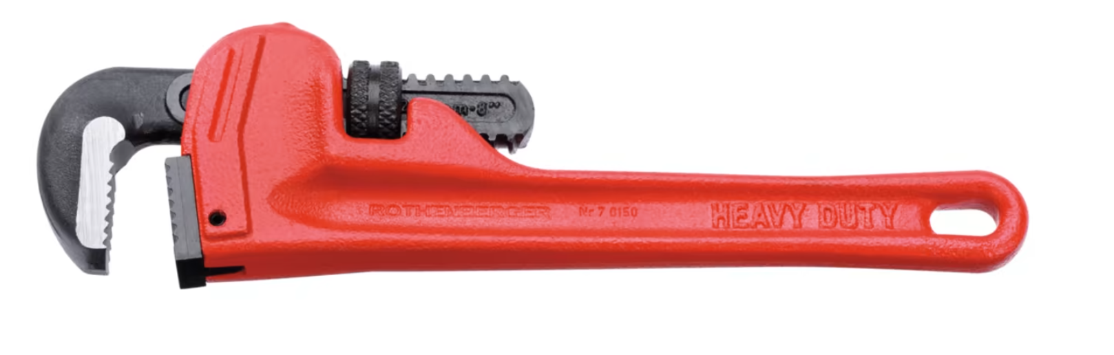 PIPE WRENCHES - ONE HANDED STRAIGHT HEAVY DUTY    RANGE PIPE DIA : 3/4" TO 8"