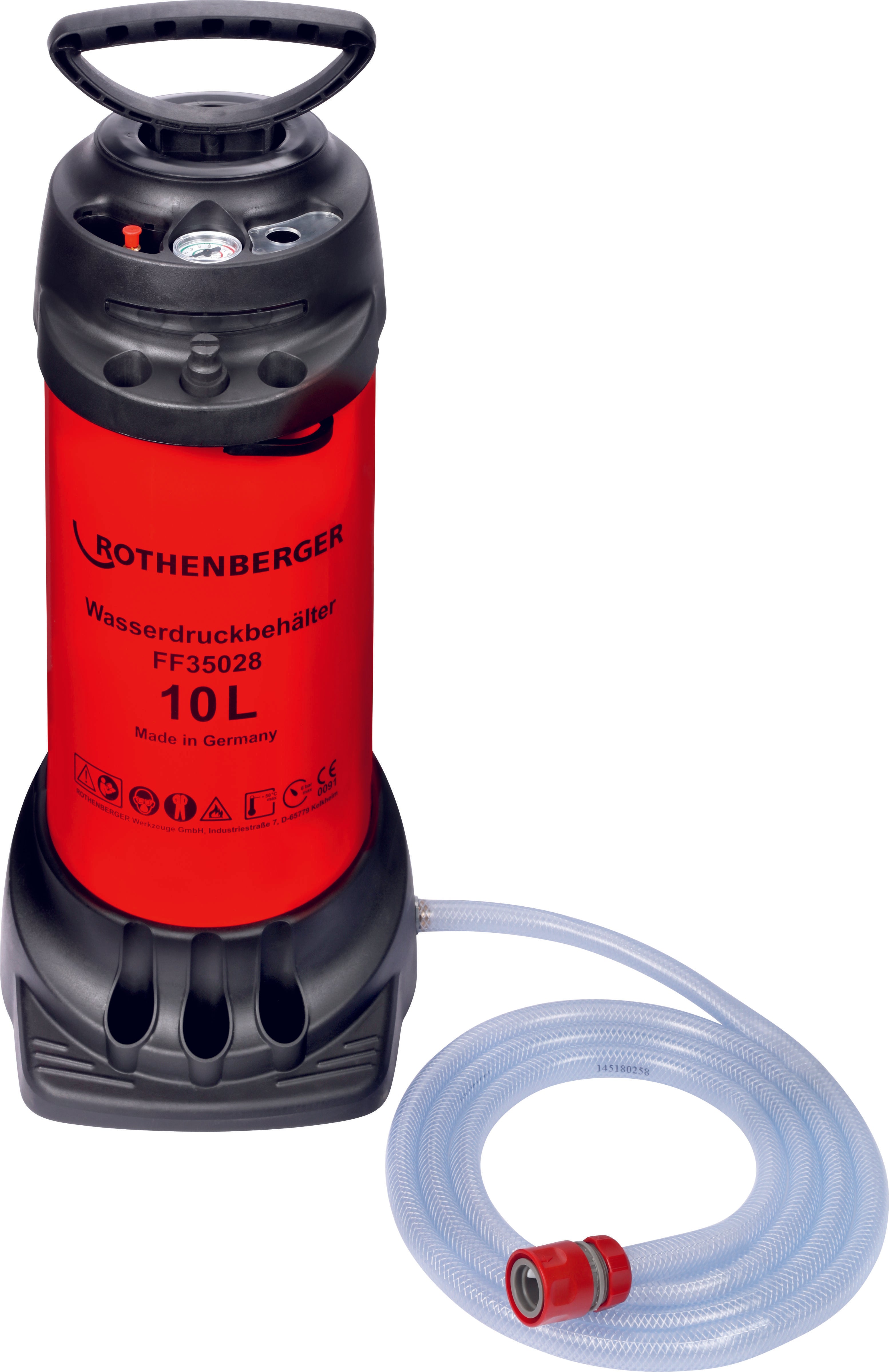 WATER CONTAINER - PRESSURIZED 10LTR